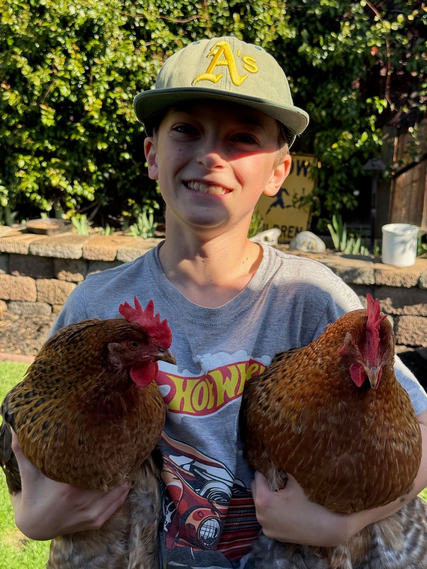 Mother Clucker and Mrs. Queen